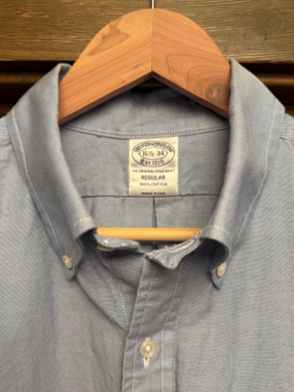 Brooks Brothers American-Made Oxford Cloth Button-Down Dress Shirt